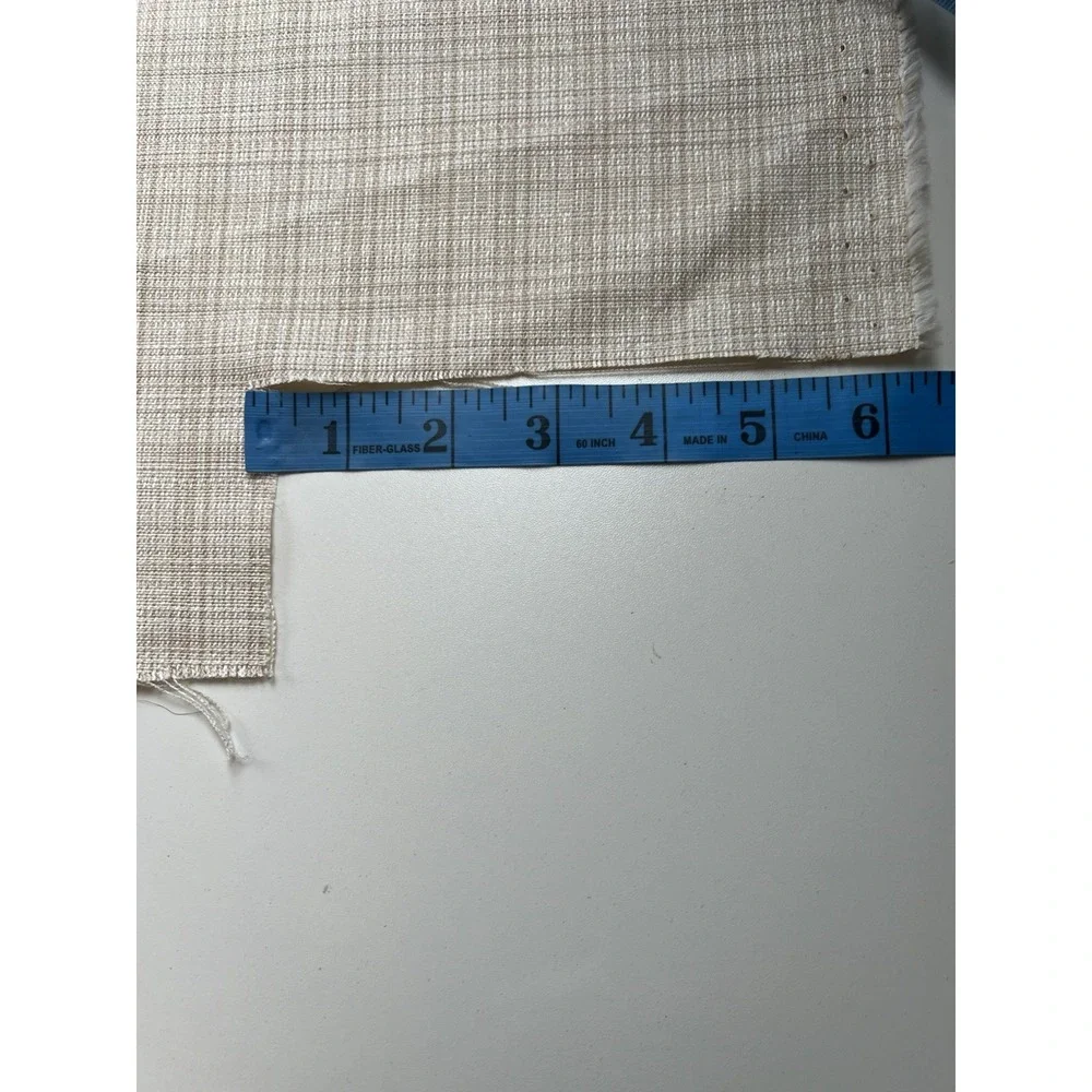 Sunbrella Fabric Surge Ivory  Dyed Acrylic Drapery Upholstery 4.25 yards x 54